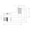 World Wide Fittings Male O-Ring Boss Adjustable to Female Pipe 90 Deg. Elbow - Long F3469X08X08 - alternate 2